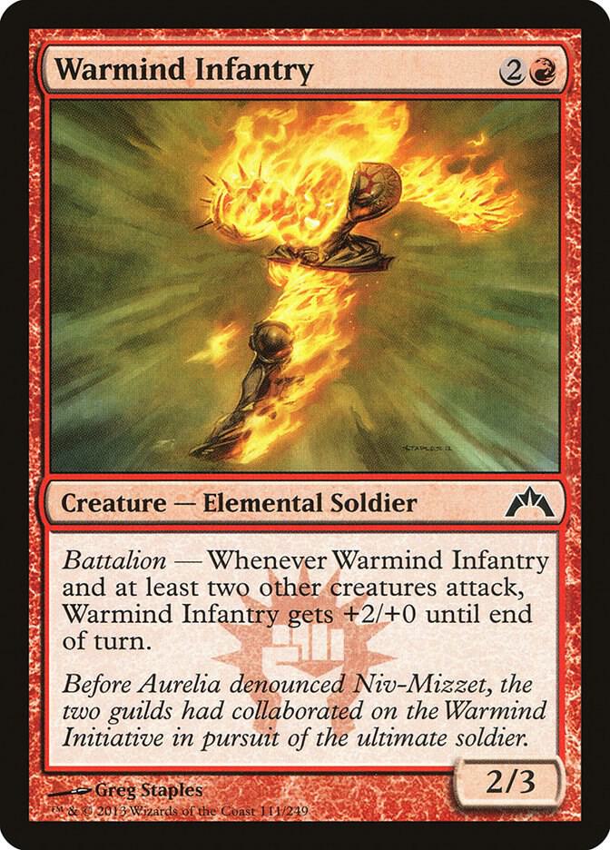 Warmind Infantry 111 card from Gatecrash