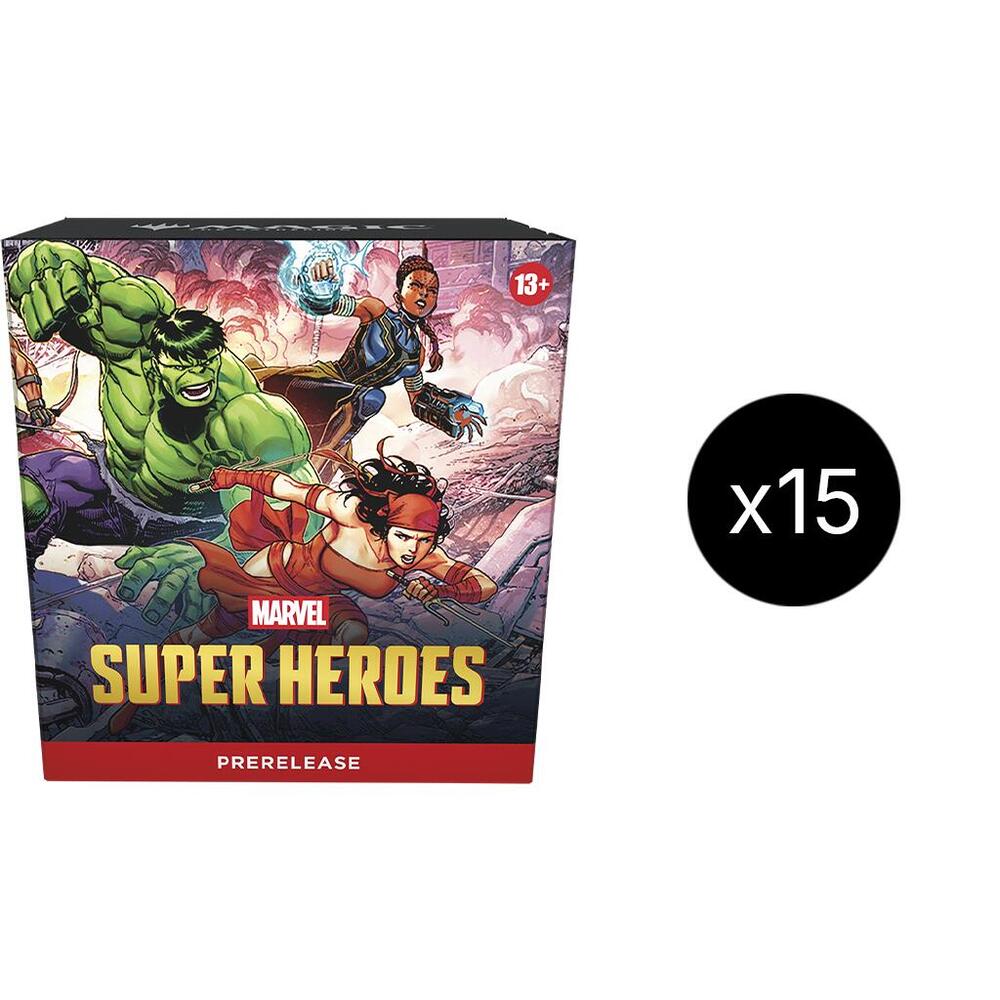 Marvel Super Heroes - Prerelease Pack Case card from Marvel Super Heroes
