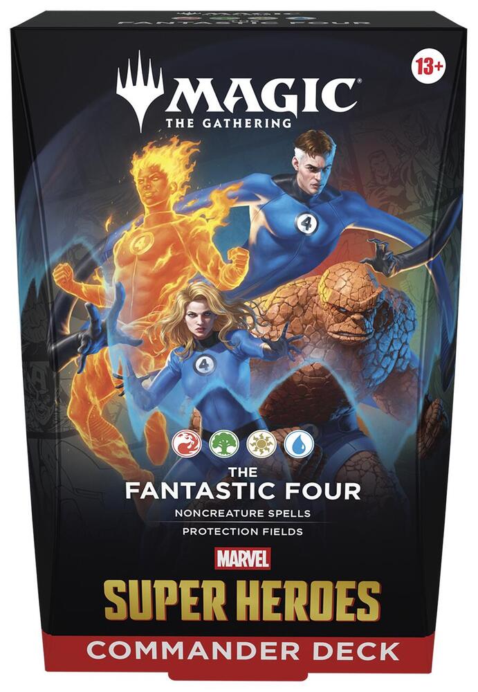 Marvel Super Heroes Commander Deck - The Fantastic Four card from Commander: Marvel Super Heroes