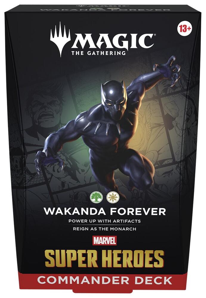 Marvel Super Heroes Commander Deck - Wakanda Forever card from Commander: Marvel Super Heroes