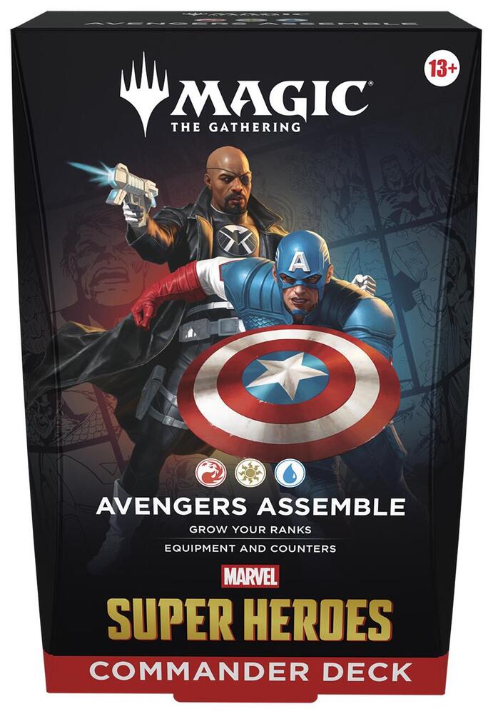 Marvel Super Heroes Commander Deck - Avengers Assemble card from Commander: Marvel Super Heroes