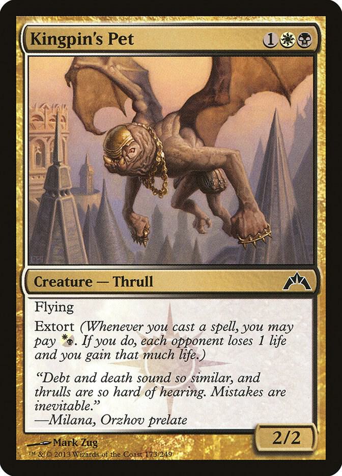 Kingpin's Pet 173 card from Gatecrash