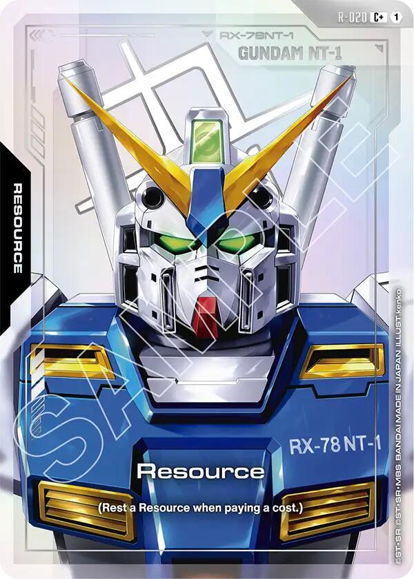 Resource (C+) R-020 card from Steel Requiem