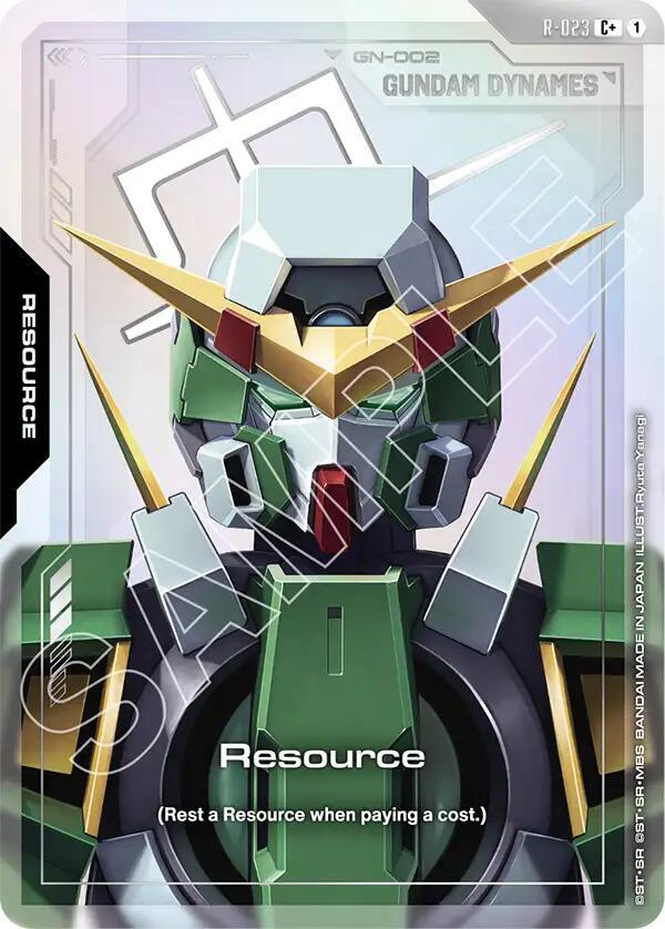 Resource (C+) R-023 card from Steel Requiem