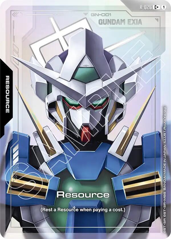 Resource (C+) R-026 card from Steel Requiem
