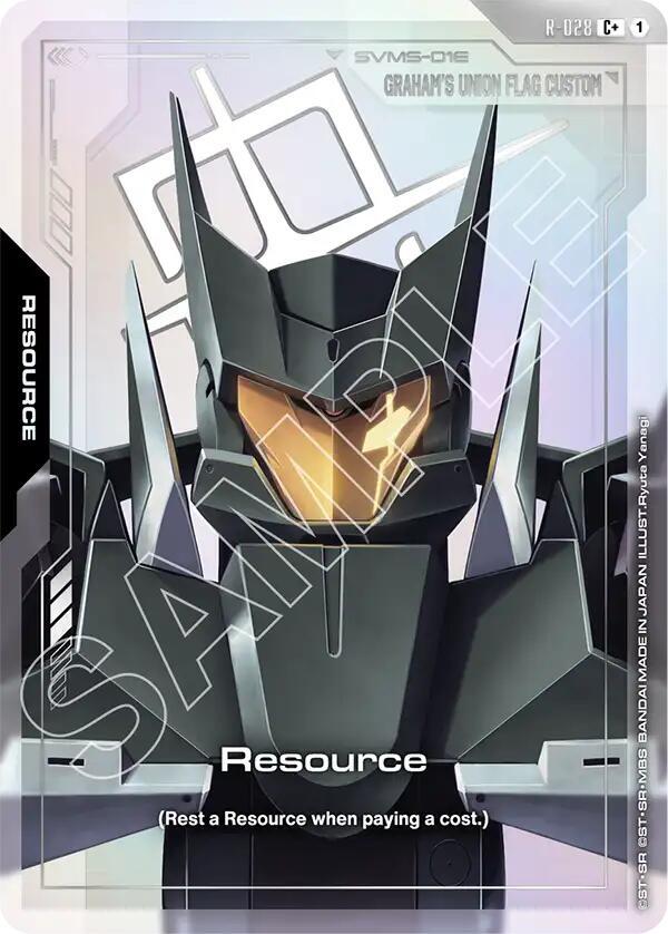 Resource (C+) R-028 card from Steel Requiem