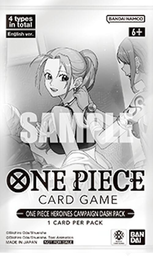 One Piece Heroines Campaign - Dash Pack card from Extra Booster: One Piece Heroines Edition