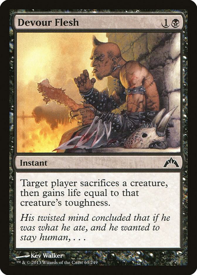 Devour Flesh 63 card from Gatecrash