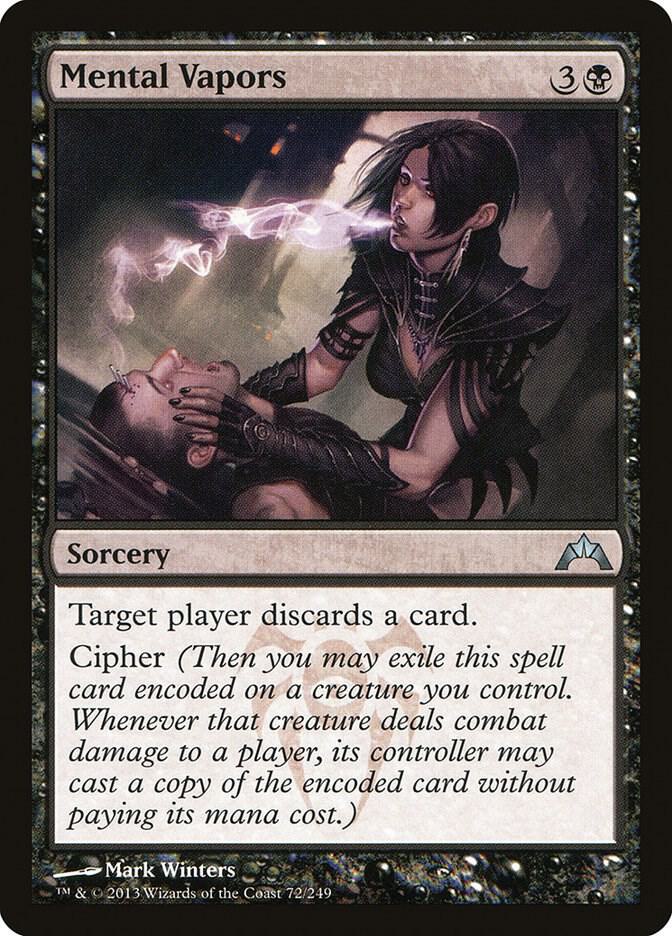 Mental Vapors 72 card from Gatecrash