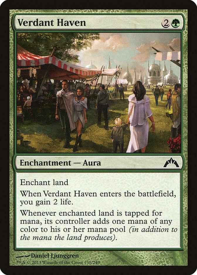 Verdant Haven 138 card from Gatecrash