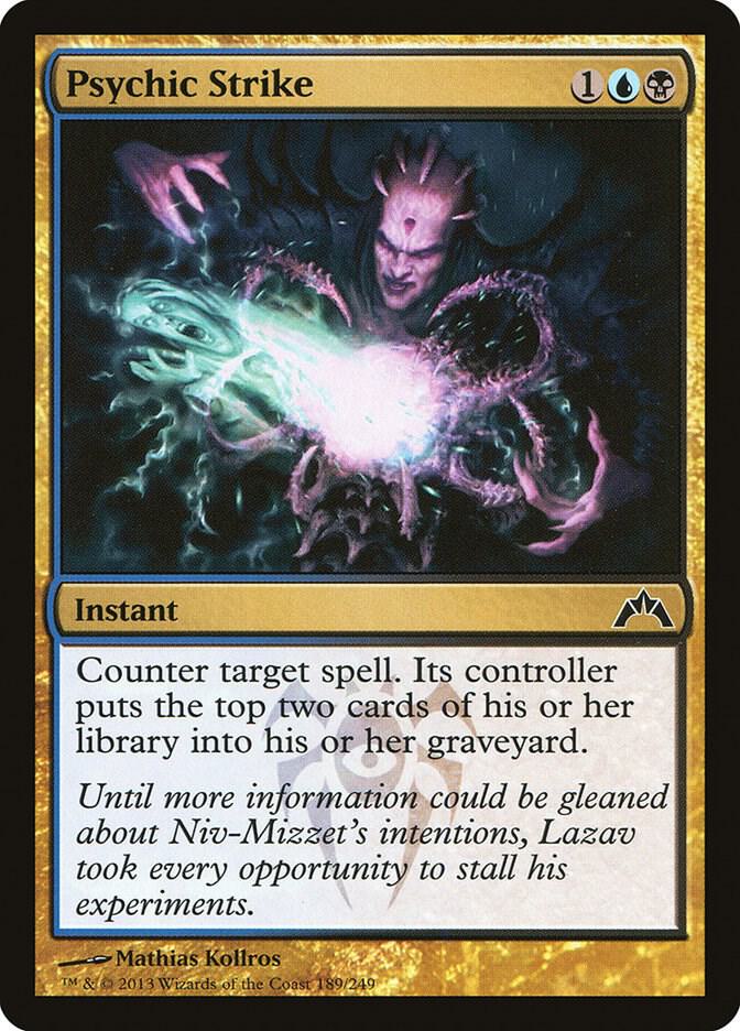 Psychic Strike 189 card from Gatecrash