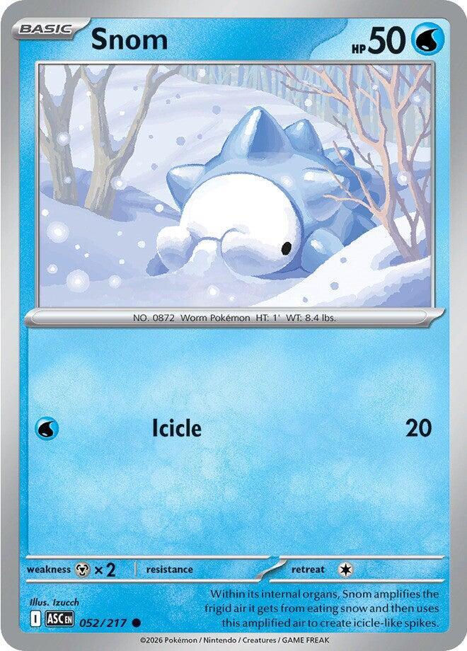 Snom 052/217 card from ME: Ascended Heroes