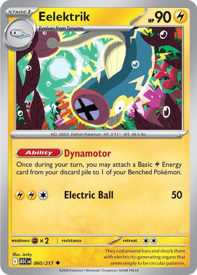 Eelektrik 060/217 card from ME: Ascended Heroes