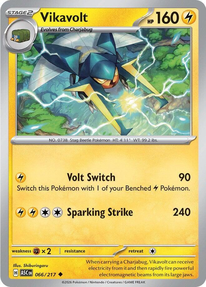 Vikavolt 066/217 card from ME: Ascended Heroes