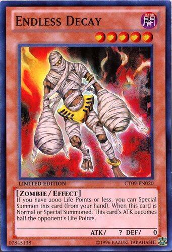 Endless Decay CT09-EN020 card from 2012 Collectors Tin