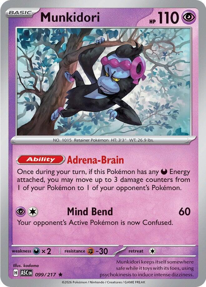 Munkidori 099/217 card from ME: Ascended Heroes
