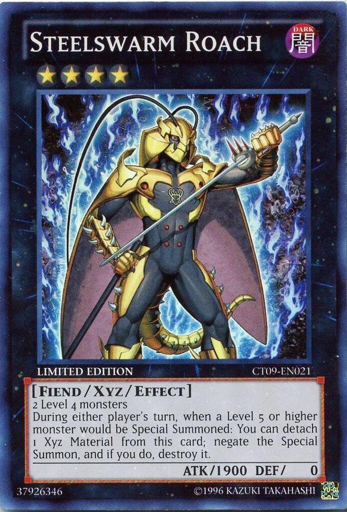 Steelswarm Roach CT09-EN021 card from 2012 Collectors Tin
