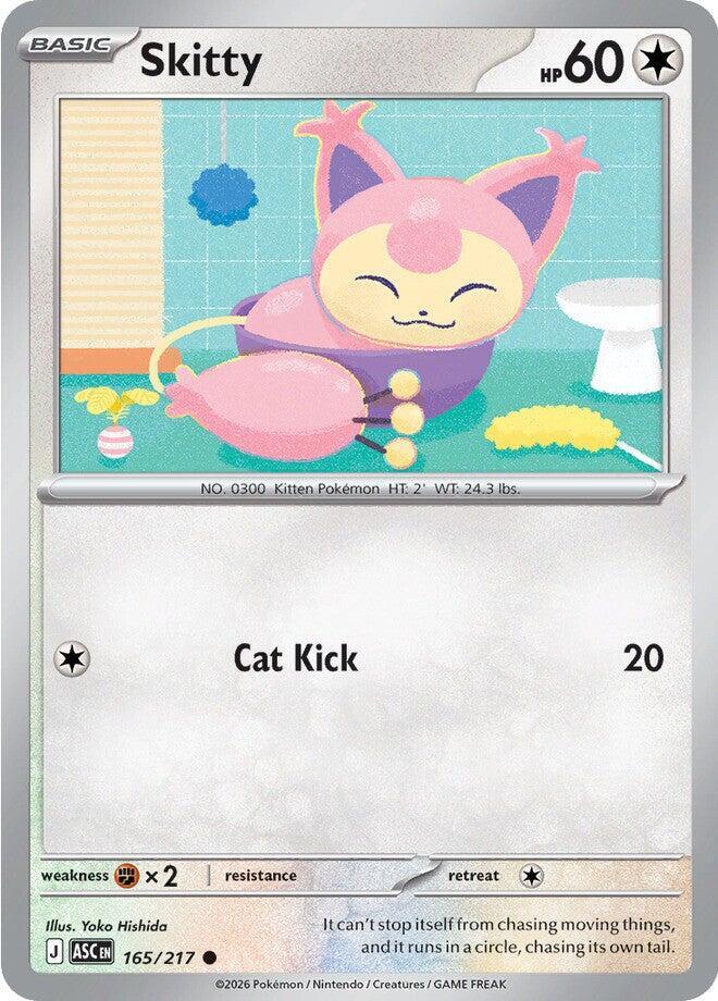 Skitty 165/217 card from ME: Ascended Heroes