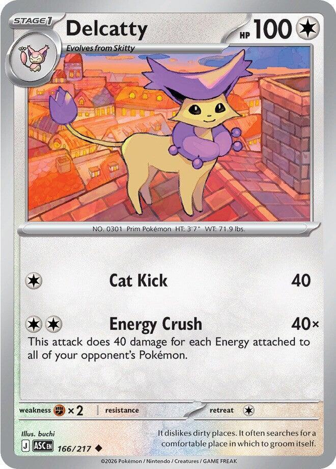 Delcatty 166/217 card from ME: Ascended Heroes