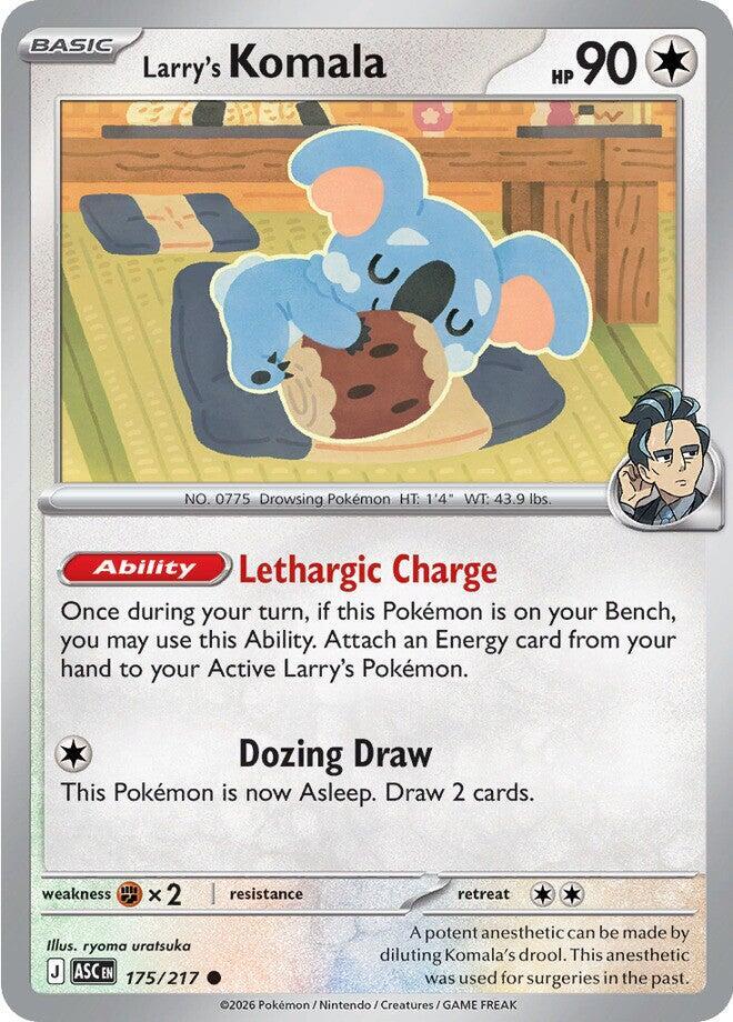 Larry's Komala 175/217 card from ME: Ascended Heroes