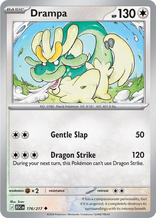 Drampa 176/217 card from ME: Ascended Heroes