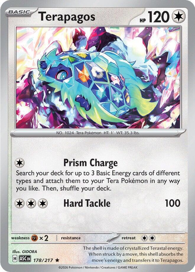 Terapagos 178/217 card from ME: Ascended Heroes