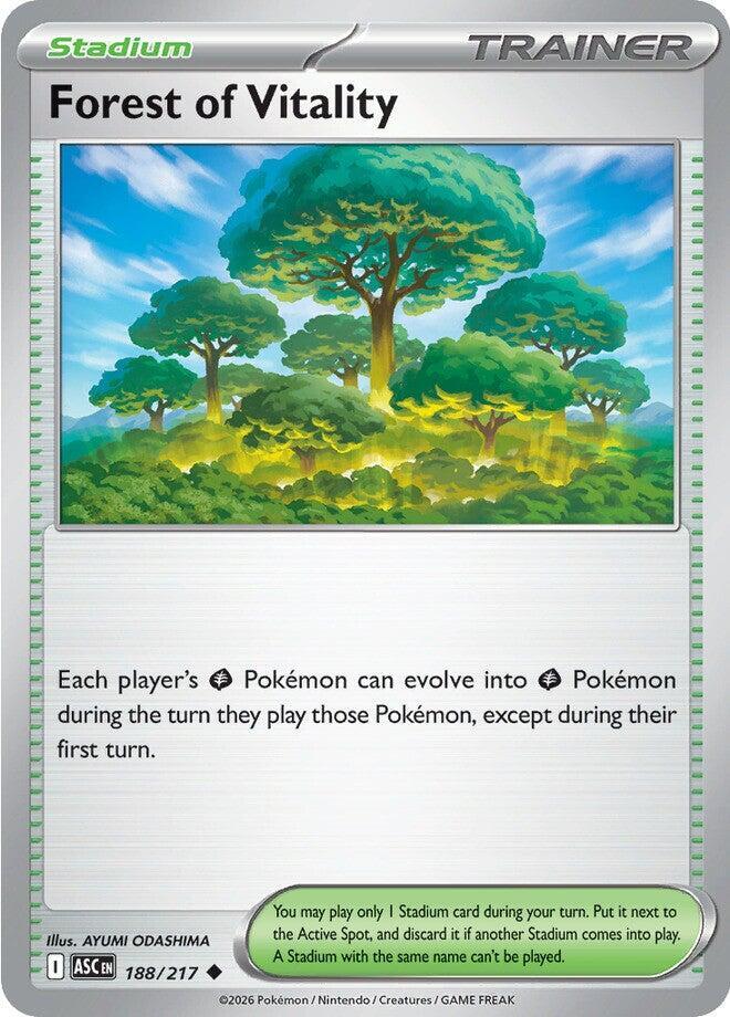 Forest of Vitality 188/217 card from ME: Ascended Heroes
