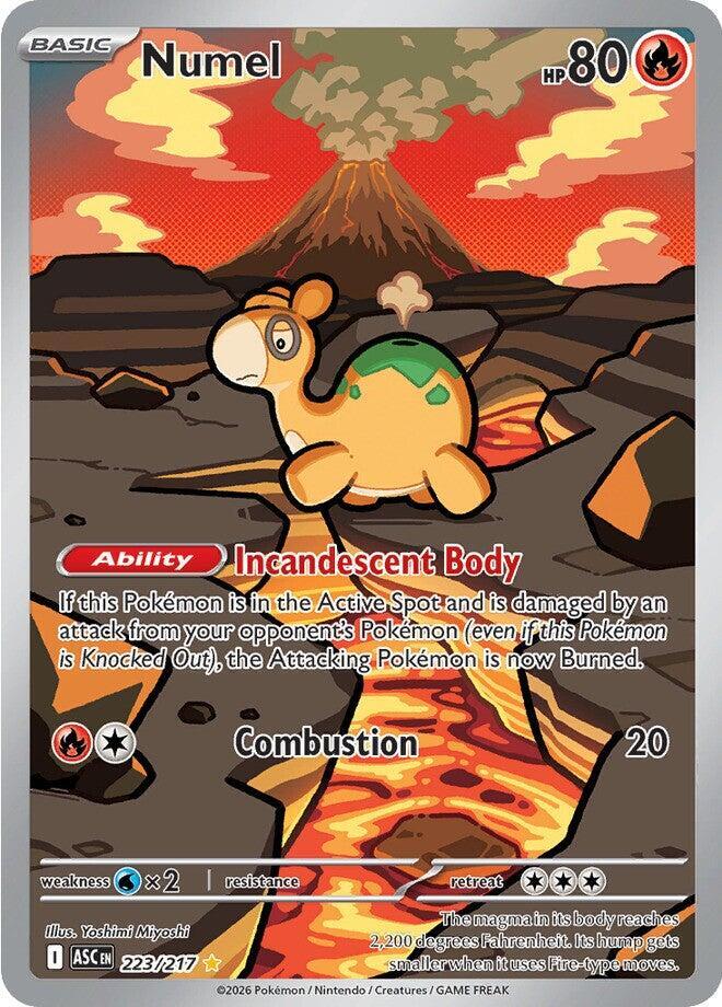 Numel 223/217 card from ME: Ascended Heroes