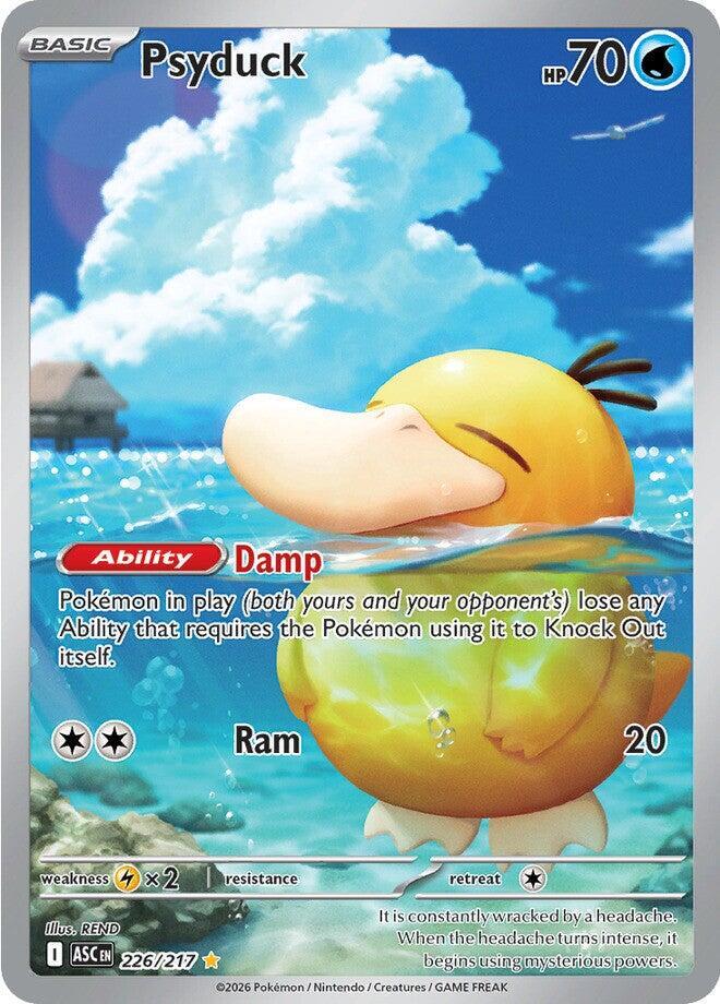 Psyduck 226/217 card from ME: Ascended Heroes