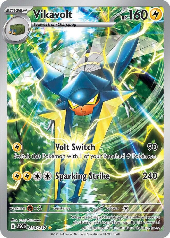 Vikavolt 230/217 card from ME: Ascended Heroes