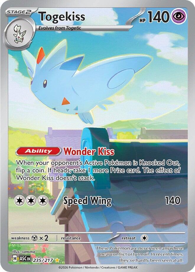 Togekiss 235/217 card from ME: Ascended Heroes