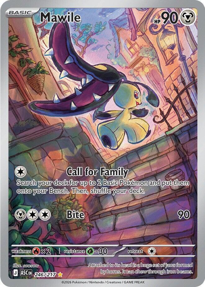 Mawile 246/217 card from ME: Ascended Heroes