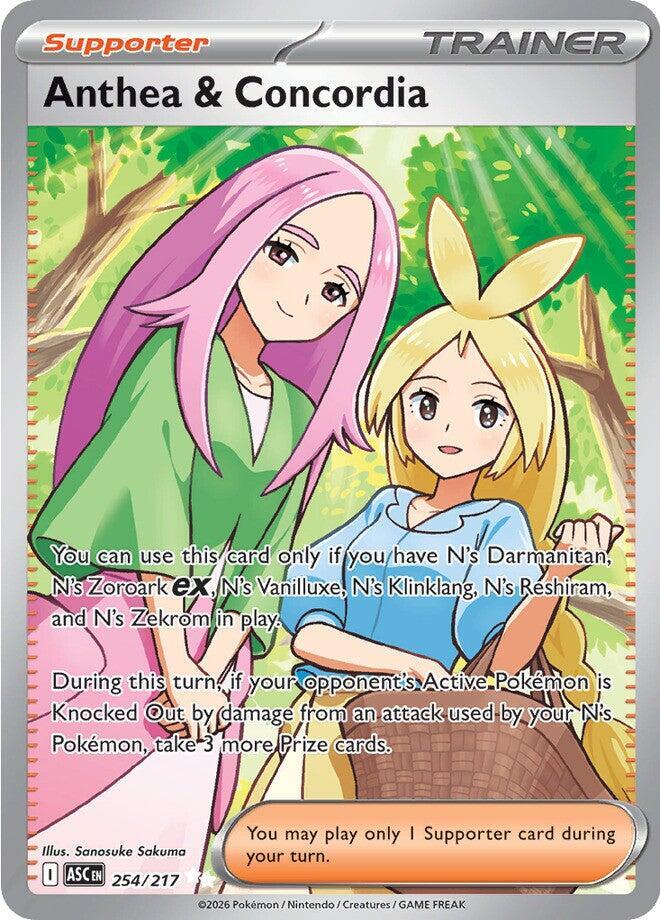 Anthea & Concordia 254/217 card from ME: Ascended Heroes