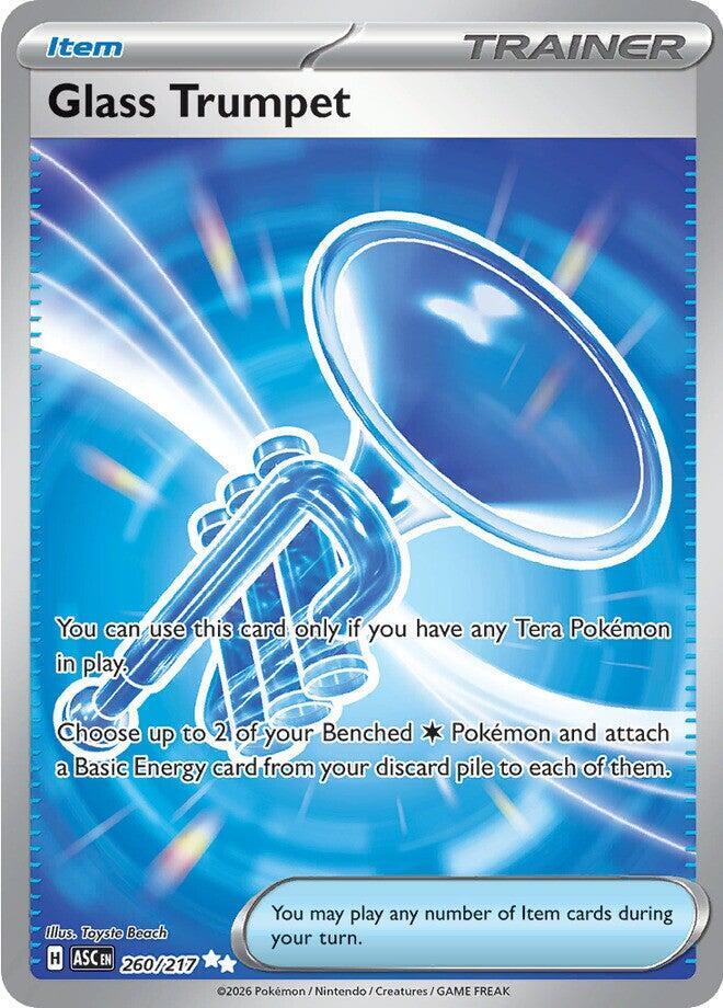 Glass Trumpet 260/217 card from ME: Ascended Heroes