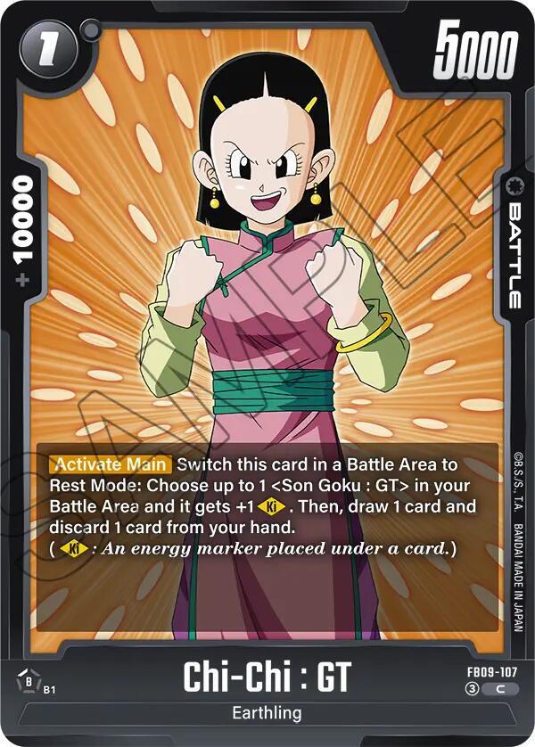 Chi-Chi : GT FB09-107 card from Dual Evolution