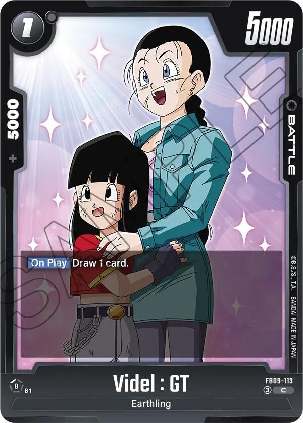 Videl : GT FB09-113 card from Dual Evolution