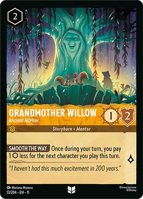 Grandmother Willow - Ancient Advisor 13/204 card from Winterspell