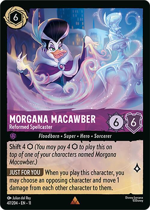 Morgana Macawber - Reformed Spellcaster 47/204 card from Winterspell