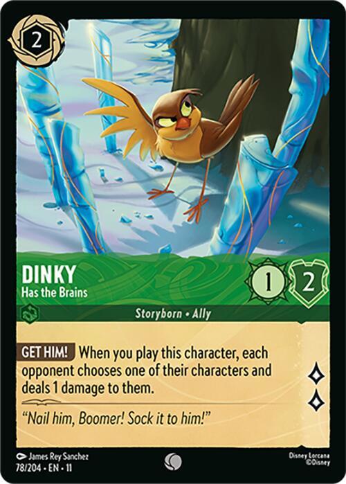 Dinky - Has the Brains 78/204 card from Winterspell