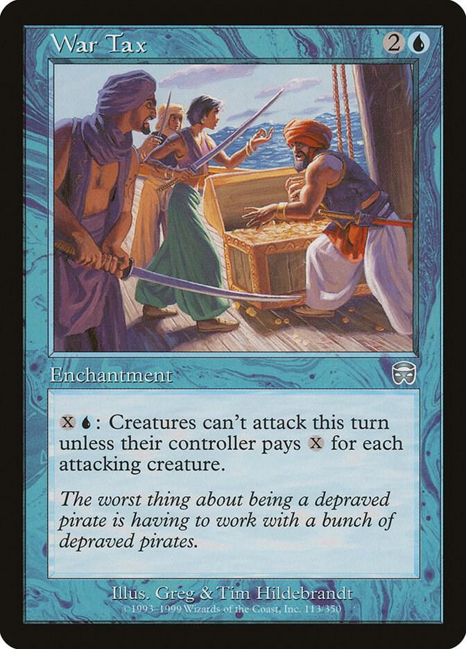War Tax 113 card from Mercadian Masques