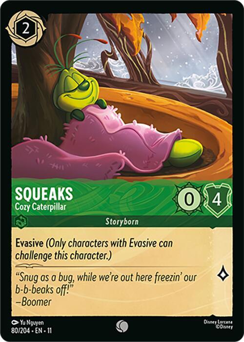 Squeaks - Cozy Caterpillar 80/204 card from Winterspell