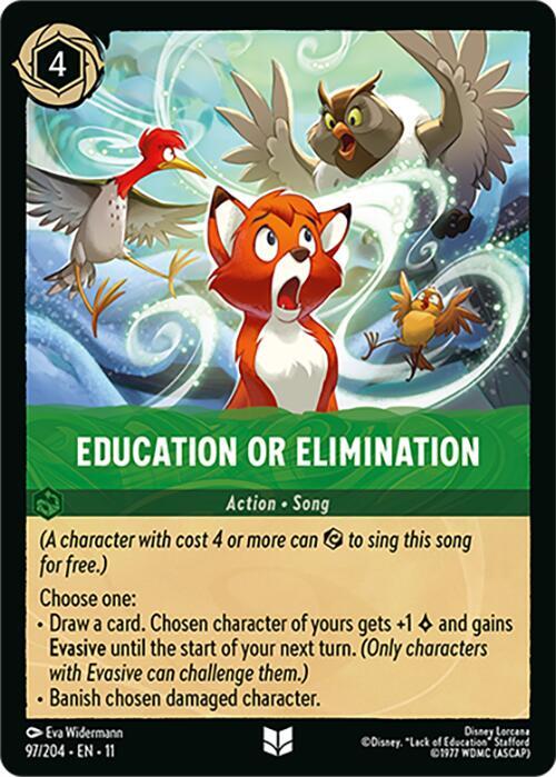 Education or Elimination 97/204 card from Winterspell