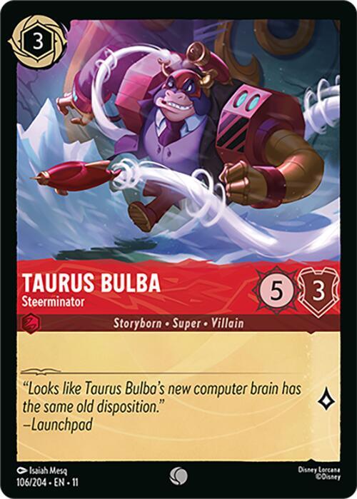 Taurus Bulba - Steerminator 106/204 card from Winterspell