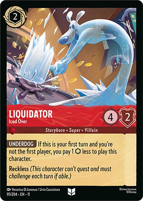 Liquidator - Iced Over 111/204 card from Winterspell