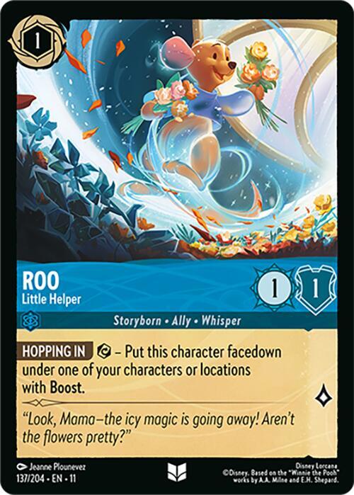Roo - Little Helper 137/204 card from Winterspell