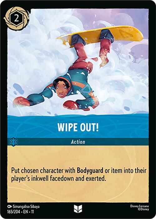 Wipe Out! 165/204 card from Winterspell