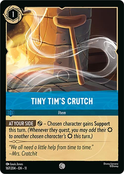 Tiny Tim's Crutch 167/204 card from Winterspell