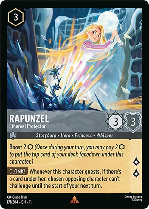 Rapunzel - Ethereal Protector 171/204 card from Winterspell