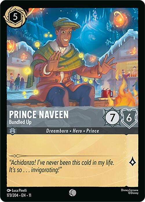 Prince Naveen - Bundled Up 173/204 card from Winterspell
