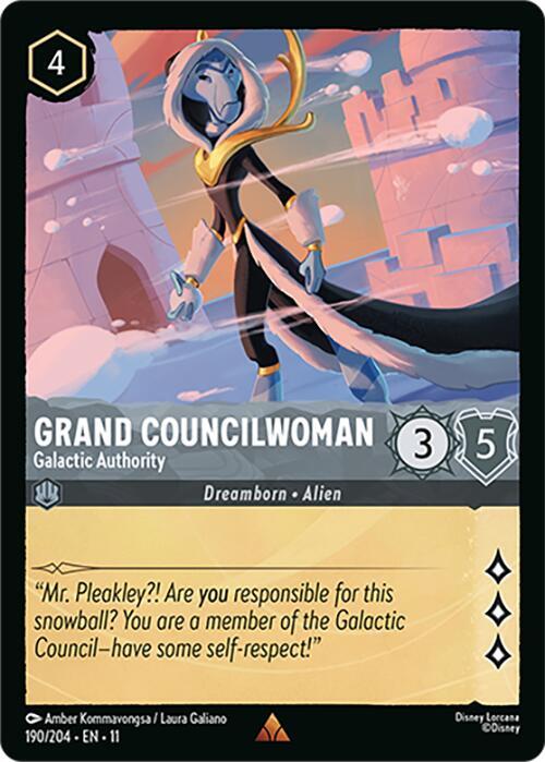 Grand Councilwoman - Galactic Authority 190/204 card from Winterspell